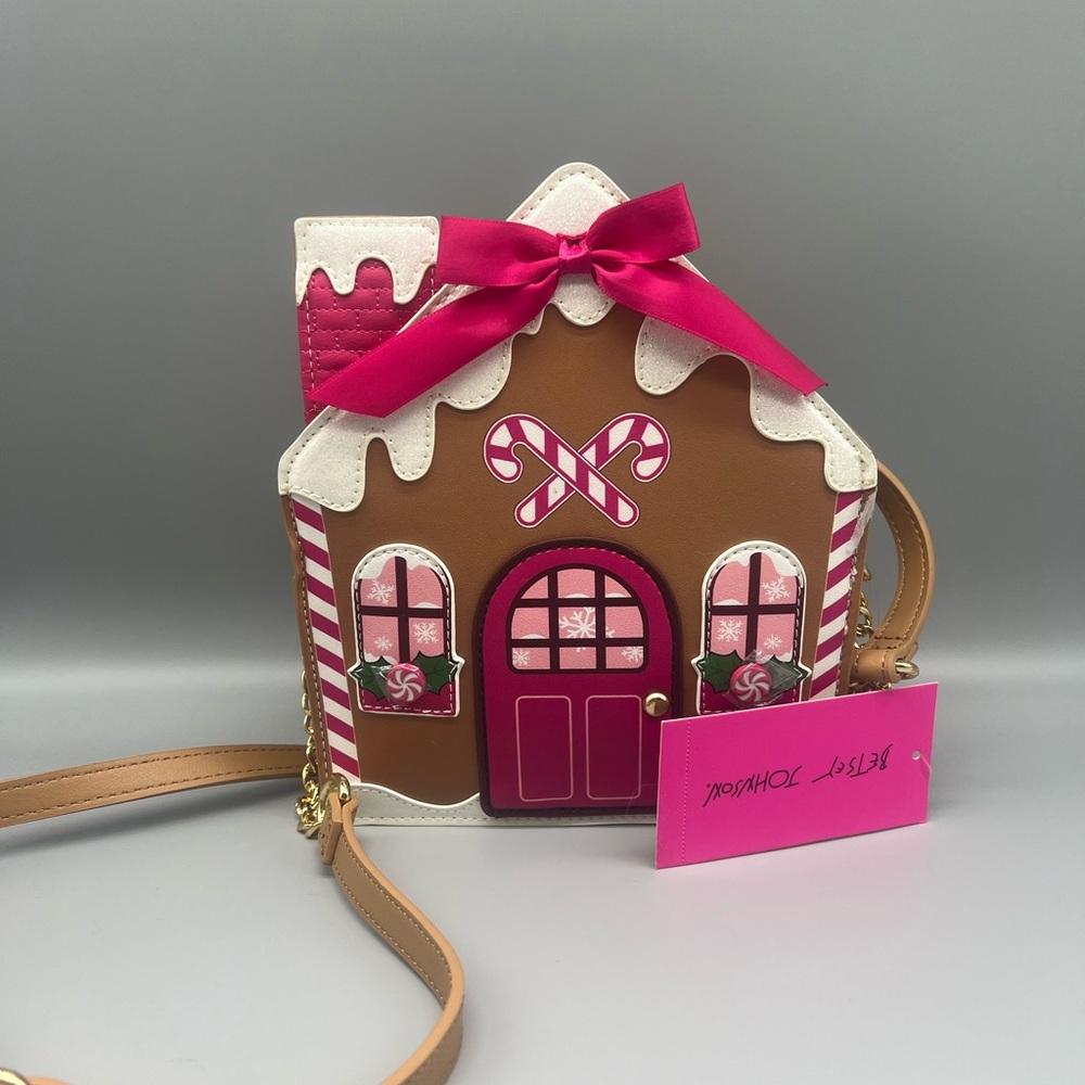 Betsey Johnson xoholiday kitsch purse